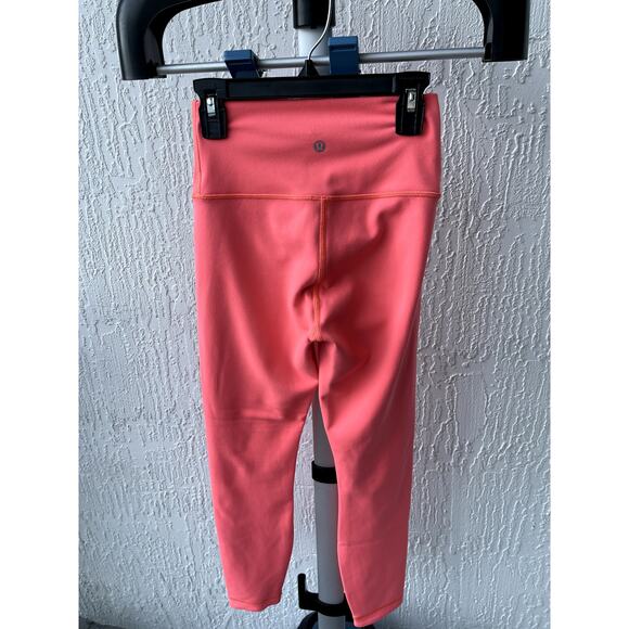 Lululemon Wunder Under Crop II *Full-On Luon (Roll Down) 21" - Picture 3 of 8